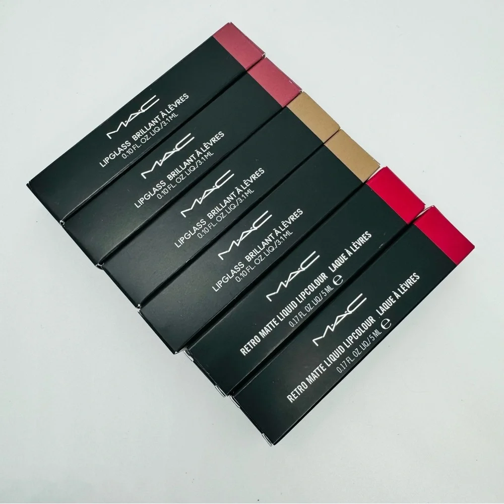 Mac Cosmetics Lipglass Lip Gloss Love Child Brand New in Box Authentic
